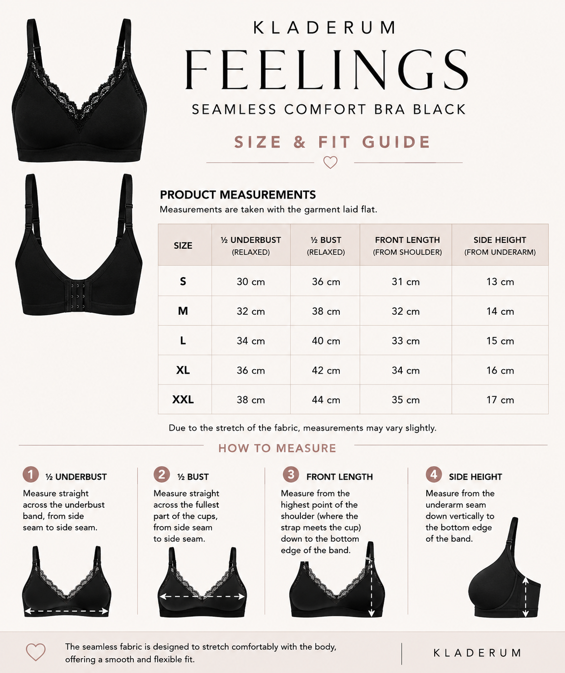 FEELINGS Lace Soft Bra