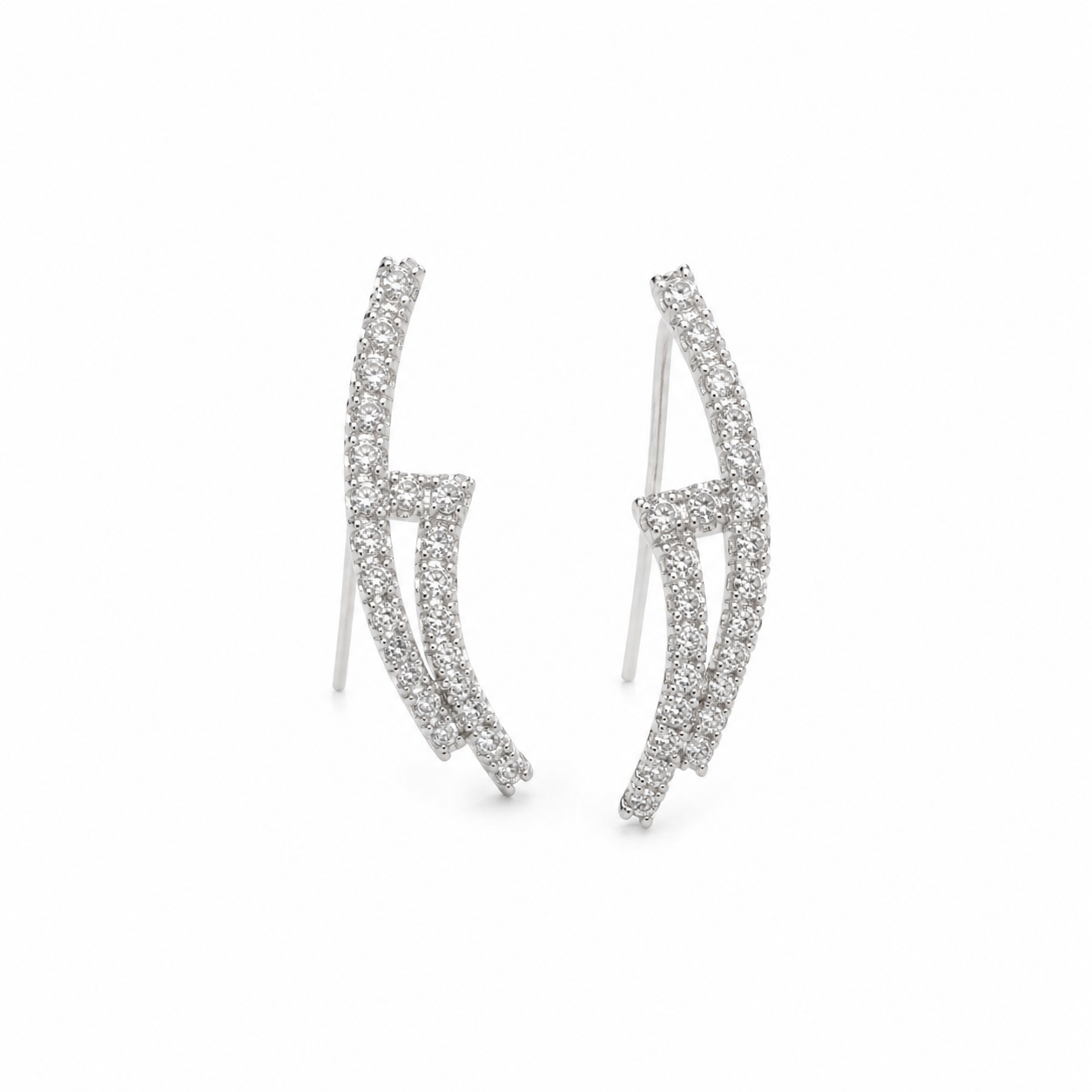 DAILY White Earrings